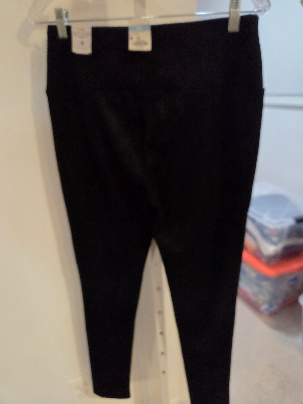 Women's Black Stretch Leggings - Classic Everyday Legging